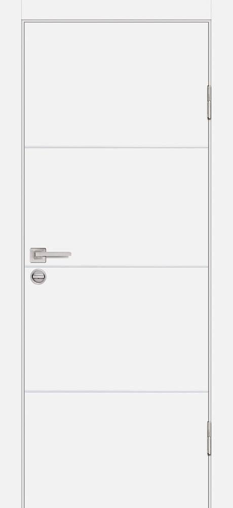Межкомнатная дверь П-2 Белый матовый