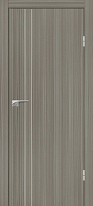 Товар Межкомнатная дверь П-20 ал. молдинг Хром Эвкалипт португальский